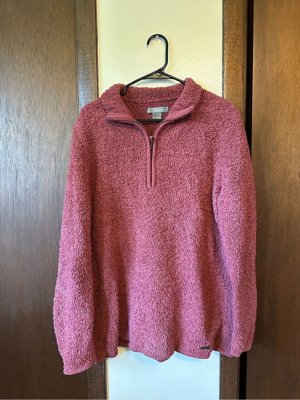 Women’s Quarter Zip Sweatshirt size large